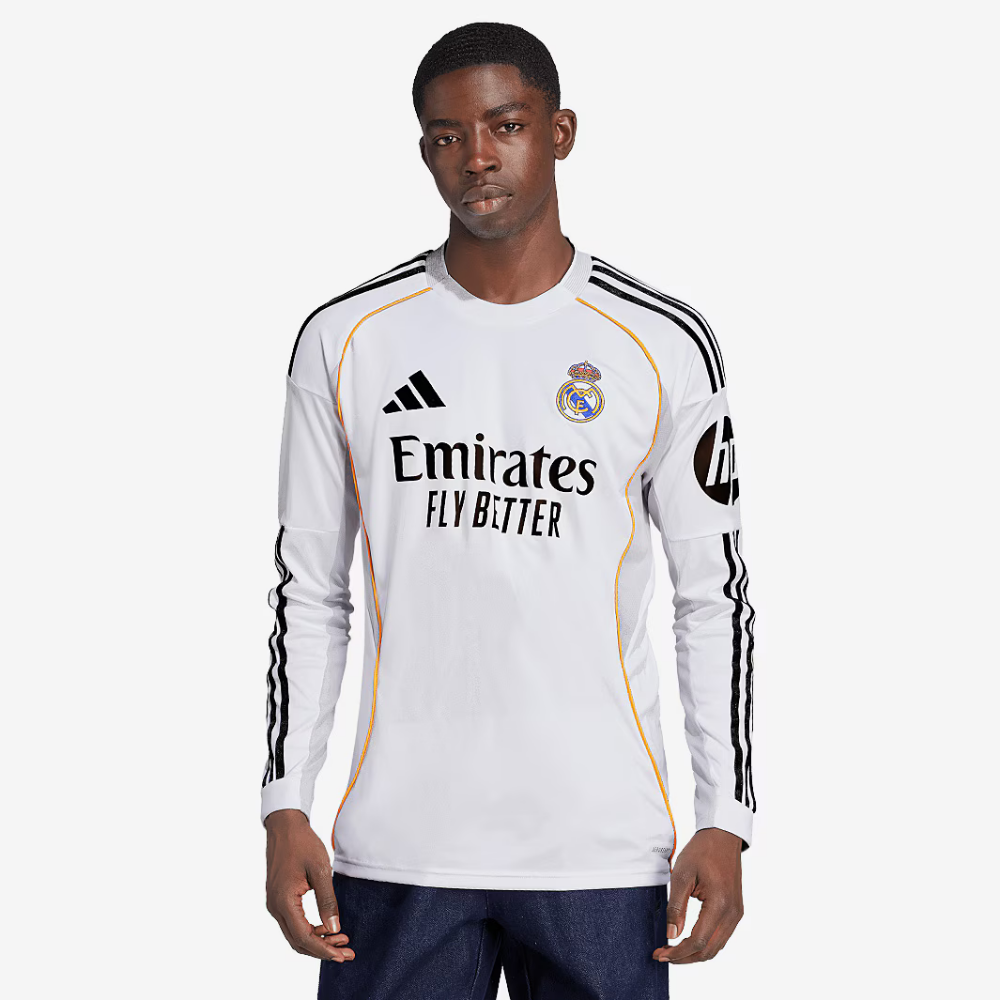 Camiseta Merengues 25/26 Manga Larga – Primera Equipación