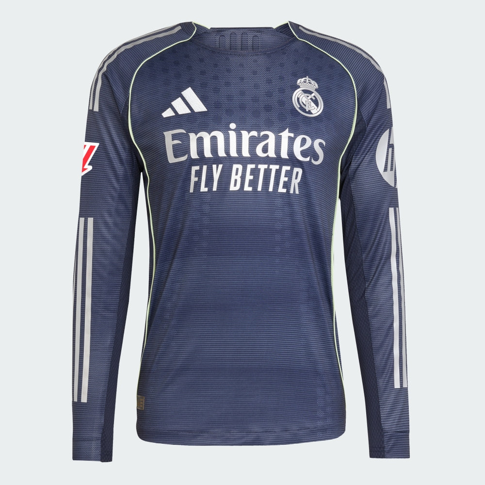 Camiseta Merengues 25/26 Manga Larga – Segunda Equipación