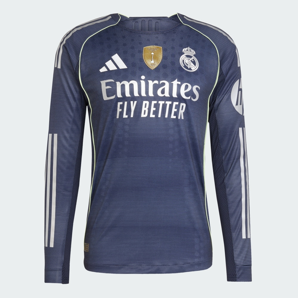 Camiseta Merengues 25/26 Manga Larga – Segunda Equipación