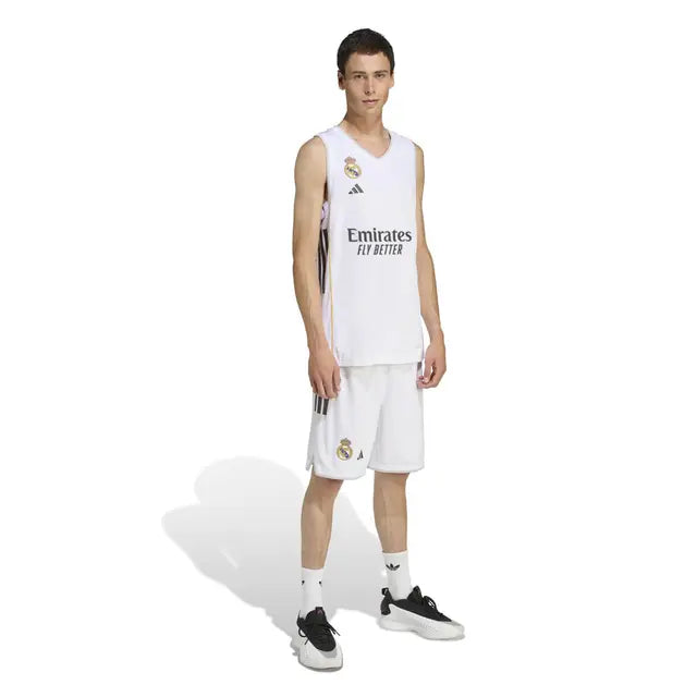 Camiseta Baloncesto Primera Equipación Hombre 25/26 Blanca