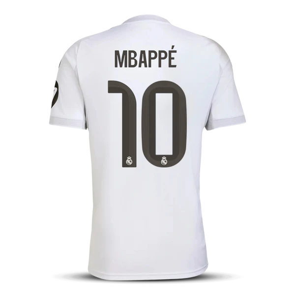 Camiseta Merengues 25/26 Mbappé #10 – Primera Equipación