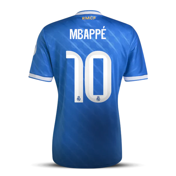 Camiseta Merengues 25/26 Mbappé #10 – Tercera Equipación